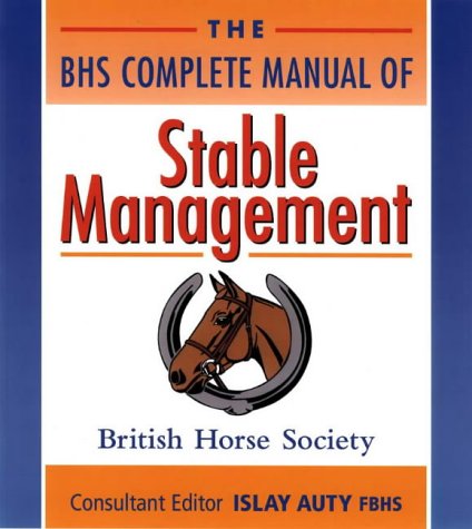 Childrens Toyshop  Books : The BHS Complete Manual of Stable Management