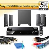 Sony HTS-S370 Surround Sound Home Theater System, Black Plus Free HDMI Hook UP Kit