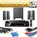Sony HTS-S370 Surround Sound Home Theater System, Black Plus Free HDMI Hook UP Kit