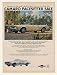 1967 Chevy Camaro Convertible Indy 500 Pace Car Print Ad (47729)