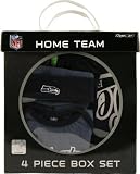 Seattle Seahawks 6-9 Month Home Team 4 Piece Gift Set