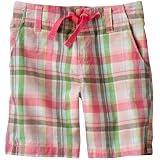 Osh Kosh Girls 2T-4T Plaid Bermuda Shorts