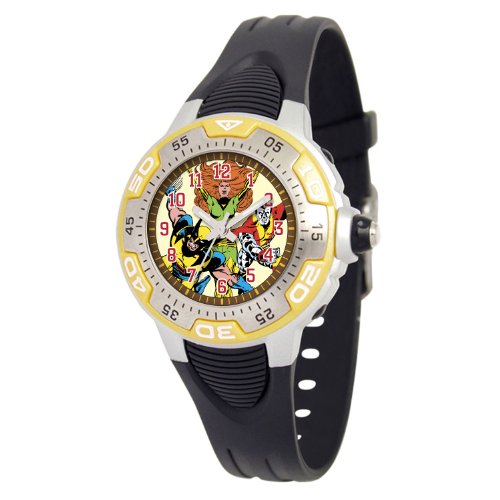 Marvel Comics Kids' MA0108-D543-Yellow Marvel X-Men Spectrum Watch