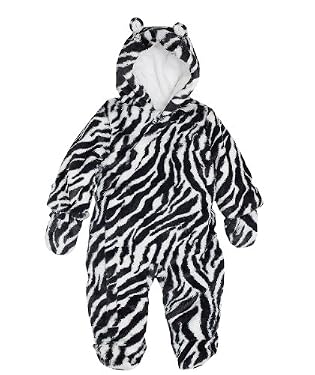 Unisex Zebra Snowsuit