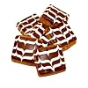 Pawsitively Gourmet Carob & Yogurt  Brownies bakery  Dogs Treats - peanut butter Recipe (Pack of 20)