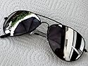 K250 ORIGINAL SILVER SMOKE TOP GUN FLIEGERBRILLE total 
verspiegelt!!