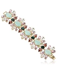 Juicy Couture Multi-Stone Cluster Flex Bracelet, 7.26"