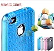 Rock iPhone 4s / iPhone 4 Soft Case -- Magic Cube Series -- Bayer's Techonology + 5 Other Technology to Guarantee the Protection and Color of Your Fashion Case -- Black