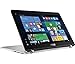 ASUS High Performance 15.6-Inch 2-in-1 Touchscreen Full HD Laptop, (Intel Core i5-6200U, 12GB RAM, 1TB HDD, Backlit Keyboard, WIFI, HDMI, Bluetooth, Windows 10) Silver