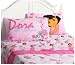 Dora The Explorer and Boots Playful Garden Twin Sheet set