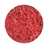 1/4 Red Fireglass Topper