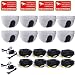 VideoSecu 8 Channel PCI DVR Card Security Cameras System CCTV Surveillance Record Monitoring System DVK28068DM 1R1