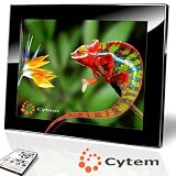 Cytem VX10-album schwarz 2GB, Digitaler Bilderrahmen 26,4 cm (10.4 Zoll) (800x600 / 4:3), Echte Zufallswiedergabe, Ordnerbasierte Diaschau, Diaschau Fortsetzen nach Standby