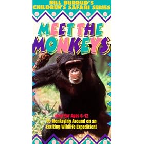 Children Safari Meet the Monkeys [VHS]