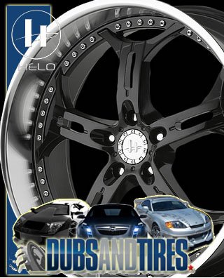 Helo HE834 Gloss Black Machined Wheel - (18x8/5x114.3mm)