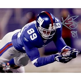  Kevin Boss - NY Giants Autographed 8x10 NFL Photo