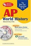 AP World History w/ CD-ROM (REA) - The Best Test Prep for the AP World History (Test Preps)
