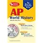 AP World History w/ CD-ROM (REA) - The Best Test Prep for the AP World History (Test Preps)