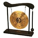 Zen Art Brass Feng Shui Desktop Gong