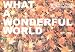 WHAT A WONDERFUL WORLD