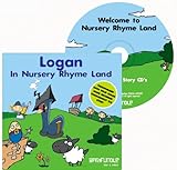 Barafundle Personalised Story CD Logan in Nursery Rhyme Land