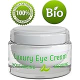 Pure and Natural Eye Cream for Sensitive Skin - Reduces Wrinkles, Puffiness, Lines and Dark Circles - Hypoallergenic Formula for Men & Women