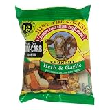 Just the Cheese Rounds, Herb n Garlic, 2-Ounce Bags (Pack of 12)
