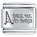 Take To Paris Italian Charm Bracelet