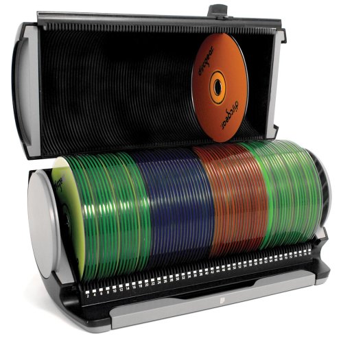 discgear セレクター80S(CD/DVD 80枚収納) ホワイト 3410WHG