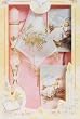 Baptism Gift Sets - Missal - Sculptured Candle - Rosary - Hanky - Shell - Gift Box 11.5in.x7.5in. - ENGLISH