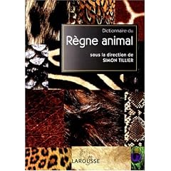 Dictionnaire du r�gne animal