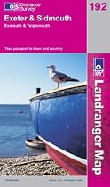 Exeter and Sidmouth, Exmouth and Teignmouth (Landranger Maps 192 Map)