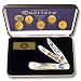 Case Knives 2007GQTS 2007 Gold Quarters Limited Edition Commemorative Set