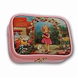 3D Lenticular Prado Purse, 3-D Image, Little girl in rose graden, VSP-066-Prado