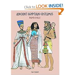 Ancient Egyptian Costumes Paper Dolls (History of Costume)