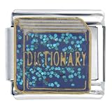 Dictionary Italian Charms Bracelet Link