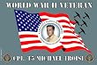 Army World War II Veteran Garden Flag