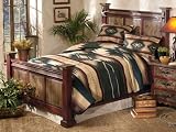 Antler Alder Wood Bed - Cal King