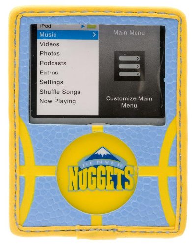Denver Nuggets Team Color Basketball Video 3G Nano iBounce Case