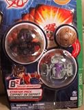 Bakugan B2 Battle Brawlers Bakuswap Starter Pack: Darkus/Black Exedra, Gray/Haos Lars Lion, Tan/Subterra Mystery