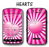 Blackberry Storm Designer Vinyl Skin - Hearts Pink