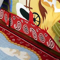 Olive Kids Ride Em' Twin Bedskirt