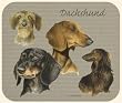 David Kiphuth Dog Breeds Dachshund Mousepad Mouse Pad