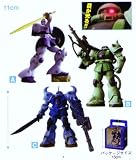 Zeon Gundam Zaku Gyan Gouf Custom Figure Part 3 set Banpresto