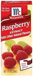 McCormick Raspberry Extract With Other Natural Flavors, 1-Ounce Units (Pack of 6)