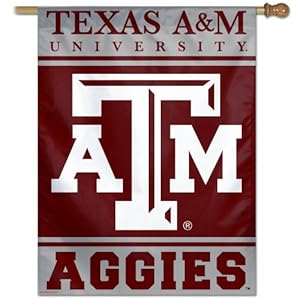NCAA Texas A&M Aggies 27-by-37 inch Vertical Flag
