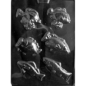 Buy ASSORTED FISH Nautical Candy Mold Chocolate now!