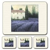 Jason Lavender Field Placemats - Set of 4 (Large)