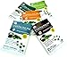 cruncha ma-me Freeze-Dried Edamame Snacks 5-Flavor Variety: One 0.7 oz Packet Each of Sea Salt & Black Pepper, Jalapeño, Onion & Chive, Lightly Seasoned, and Naked in a BlackTie Box (5 Items Total)