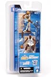 CARMELO ANTHONY / DENVER NUGGETS & BARON DAVIS / NEW ORLEANS HORNETS * 3 INCH * McFarlane's NBA Sports Picks Series 2 Mini Figure 2-Pack